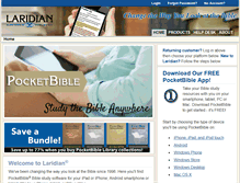Tablet Screenshot of laridian.com